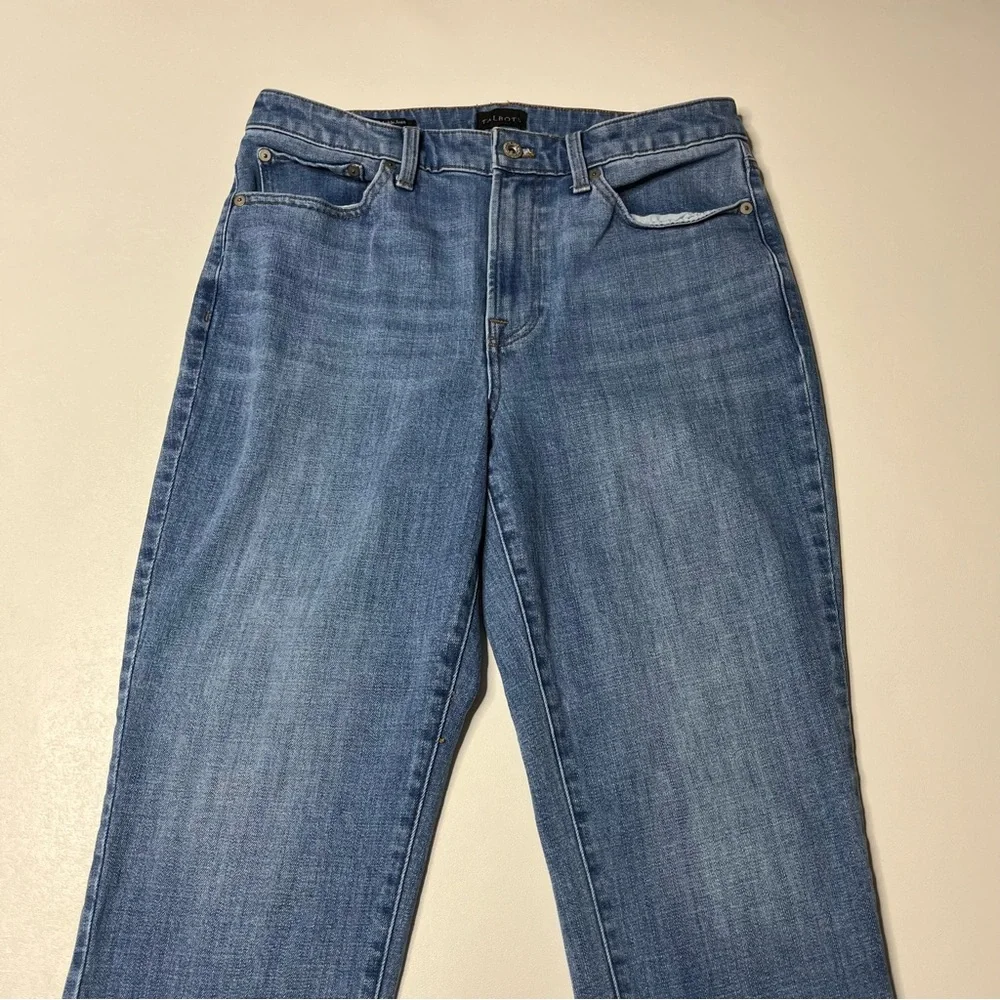 Talbots Modern Ankle Jeans Womens Size 8 Medium Wash